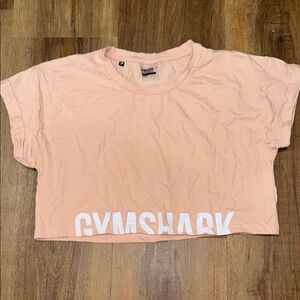 Gymshark Peach Cropped T-Shirt
